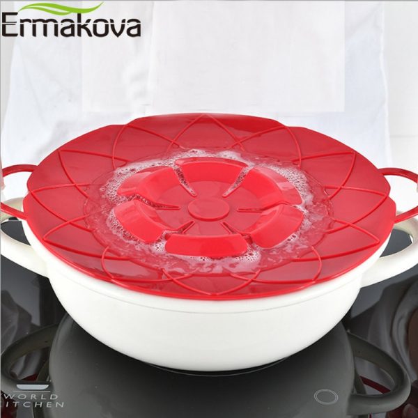 Spill Stopper Silicone Lid Cover Pot - Image 2