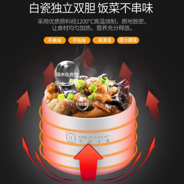 Electric Heating Lunch Box Small Mini Rice Cooker - Image 5