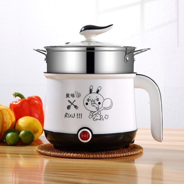 Electric Cooking Pot Machine Single/Double Layer - Image 2
