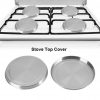 4Pcs/Set Stainless Steel Kitchen Stove Top Burner Covers - Image 2