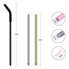 Metal Straw with Silicone Tips Reusable - Image 3