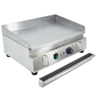 Electric Griddle Countertop Grill Adjustable Flat Top