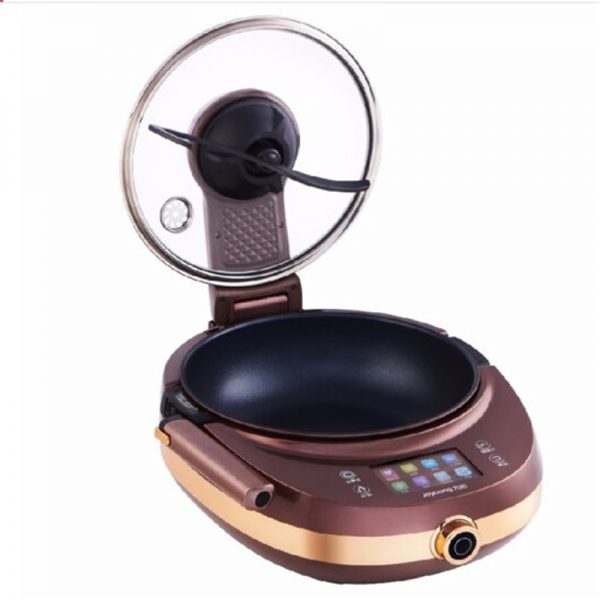 2V Multifunction Electric Wok Automatic Stir-Frying - Image 2