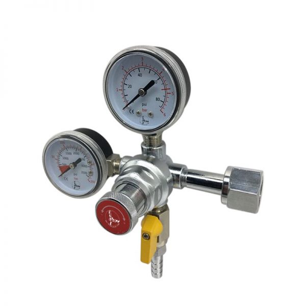 Pressure Reducer homebrew Co2 Regulator Dual Gaug - Image 5