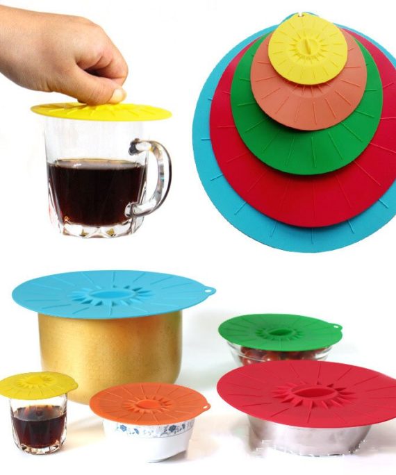 Silicone Cooking Pot Pan Lid Silicone Fresh Cover