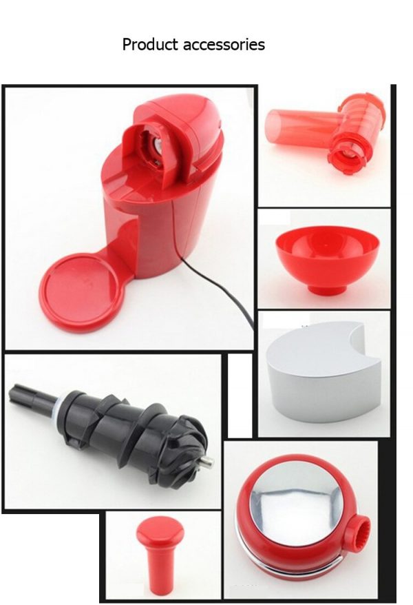 Big Boss Swirlio - Your Sweet Oasis at Home! The Ultimate Frozen Fruit Dessert Machine - Image 5