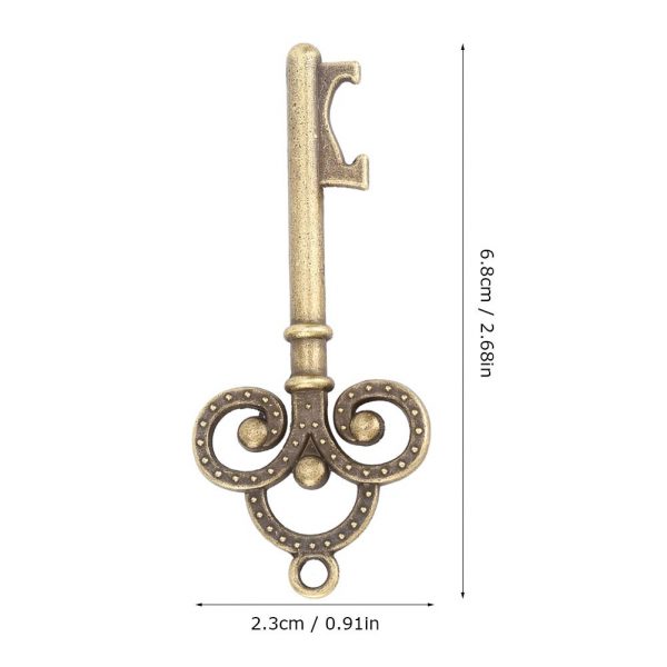 50 Pcs/Lot Key Bottle Opener Skeleton Wine Opener - Image 3