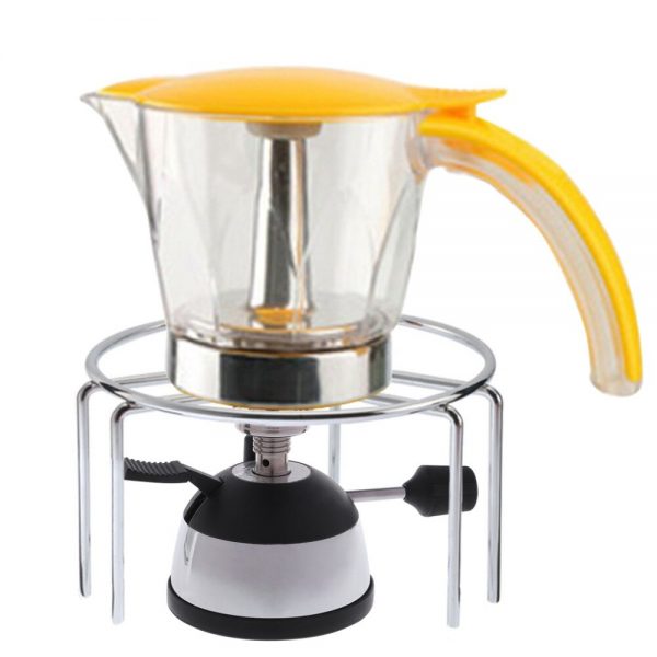 Mini Tabletop Butane Gas Burner With Ceramic Flame Head - Image 2