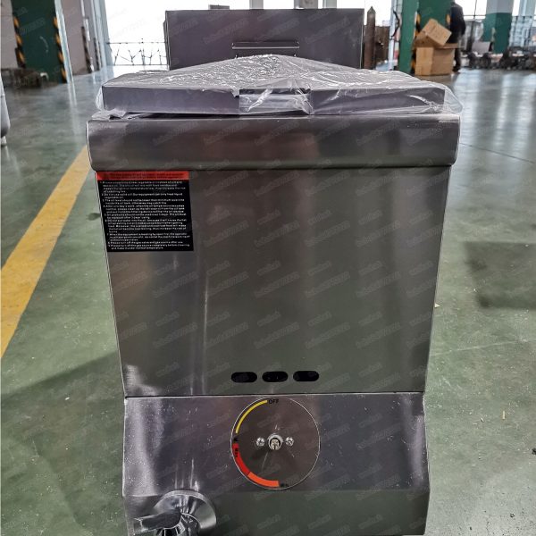 12L LPG Gas Potato Chips Fish Deep Fat Fryer Single Tank - Image 4