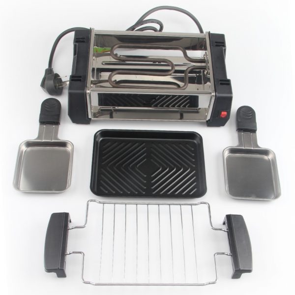 1000W Non-stick Barbecue Electric Raclette Grill - Image 4