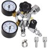 Thread to Barb CO2 Kegerator Regulator