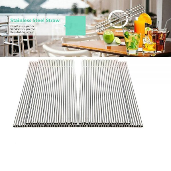 Drinking Straws With Cleaner Brush Metal Straw - Image 4