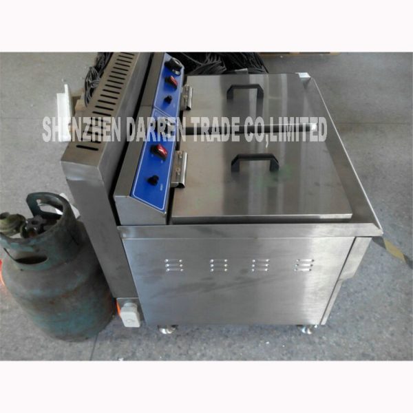 Commercial stainless gas oil chicken food steel - Image 3
