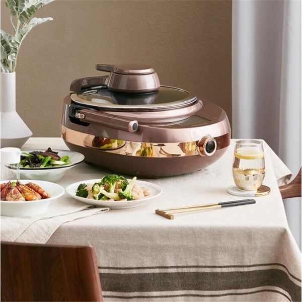 2V Multifunction Electric Wok Automatic Stir-Frying - Image 5