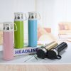 Stainless Steel Vacuum Flask Transparent Cover Large - Image 3