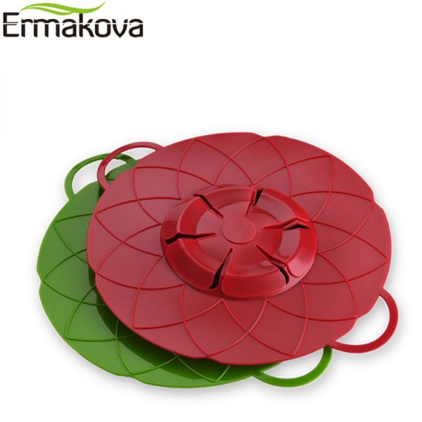 Spill Stopper Silicone Lid Cover Pot - Image 3