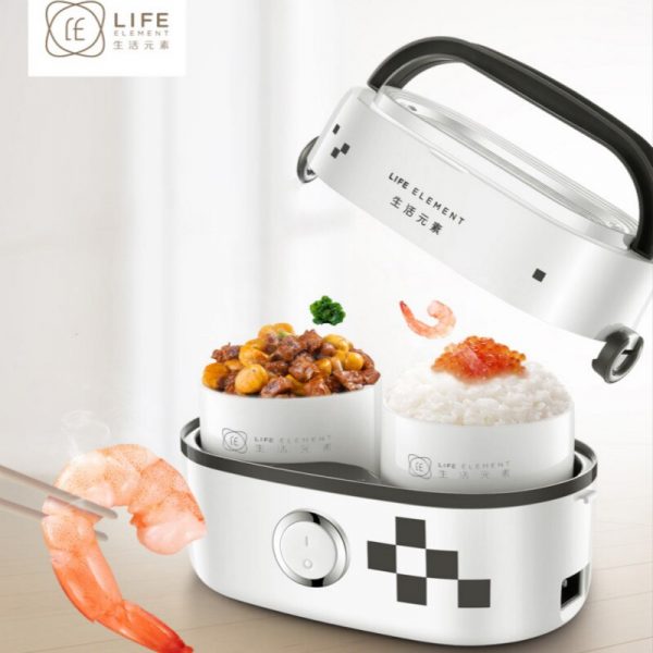 Electric Heating Lunch Box Small Mini Rice Cooker - Image 2