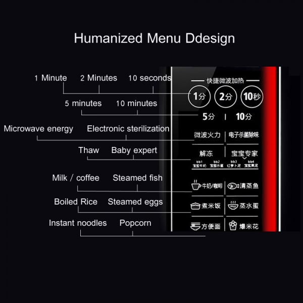 Microwave oven household intelligent multi functional - Image 3