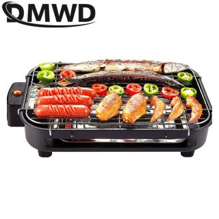 Multifunctional Electric Griddle Smokeless BBQ Grill