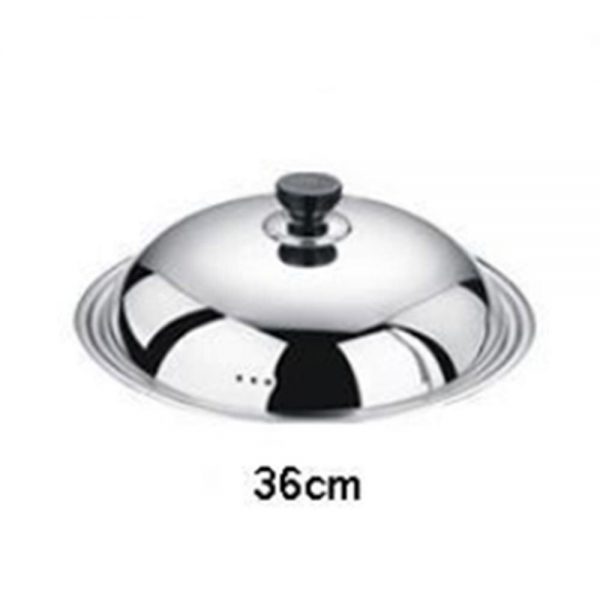 Wok Pan Lids Stainless Steel Universal Pan Cover