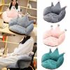 Creative Cartoon Crown Cushion for Chair – Memory Foam Back Support Cushion with Non-Slip Design 👑🪑 - Image 3