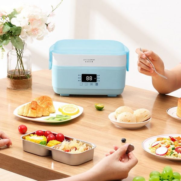 Double-layer Lunch Box Stainless Steel Liner Rice Cooker - Image 3