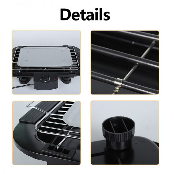 Outdoor Portable Smokeless Electric Pan Grill BBQ - Image 4