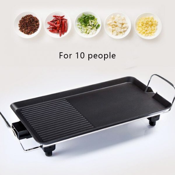 Electric BBQ Grill Large Power Baking Pan - Image 4
