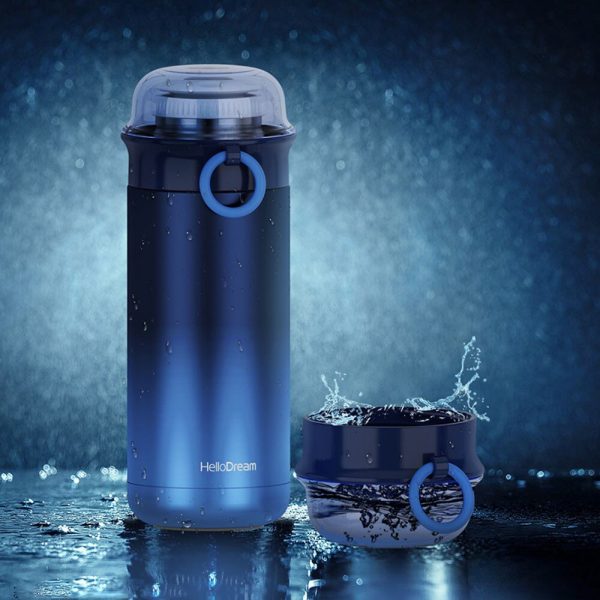 Termos Cup Stainless Steel Transparent Cover Coffee Cup - Image 3