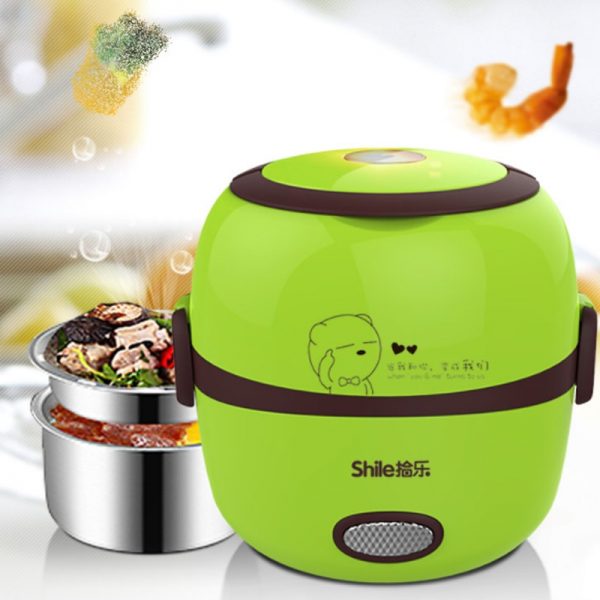 Rice Cooker Thermal Heating Electric Lunch Box - Image 2