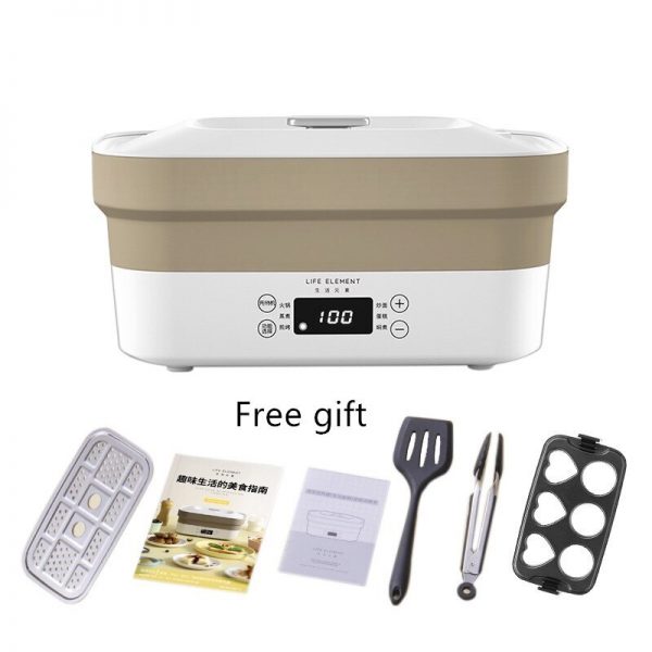 110V/220V Folding Electric Skillet Multi Cookers