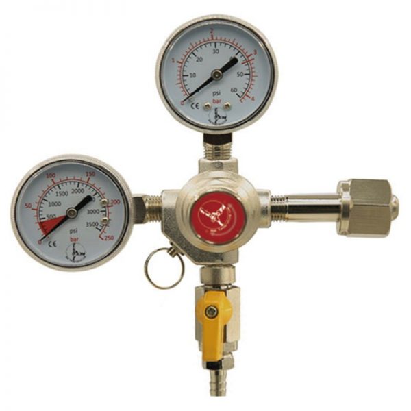 Pressure Reducer homebrew Co2 Regulator Dual Gaug - Image 4