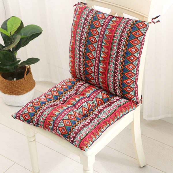 Square Chair Pad Thicker Seat Cushion For Dining