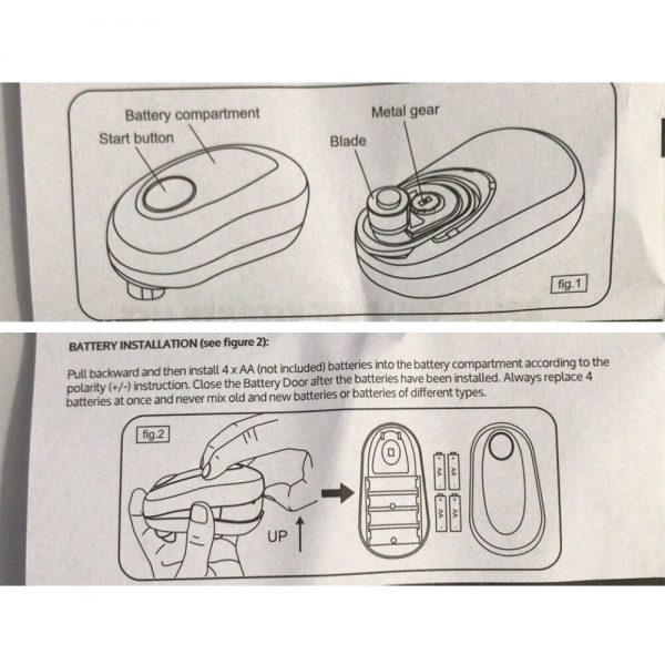 Automatic Multifunction Hands Free Can Opener - Image 5