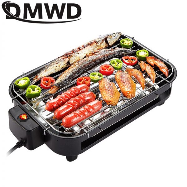 Multifunctional Electric Griddle Smokeless BBQ Grill - Image 2
