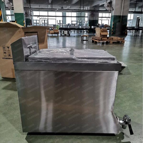 12L LPG Gas Potato Chips Fish Deep Fat Fryer Single Tank - Image 5