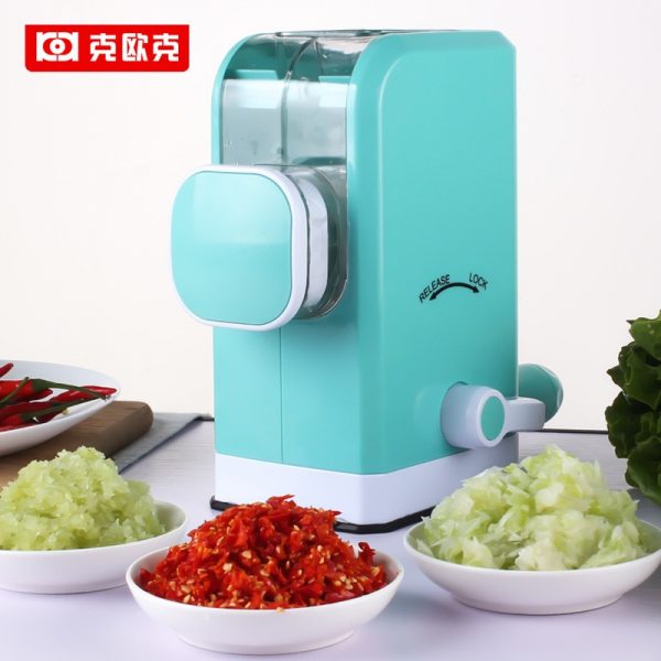 Stainless Steel Manual Meat Grinder 6 Blades - Image 5