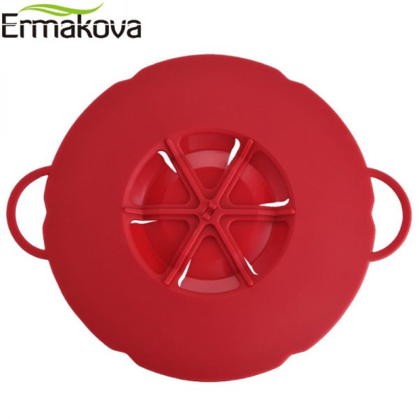 Spill Stopper Silicone Lid Cover Pot - Image 5