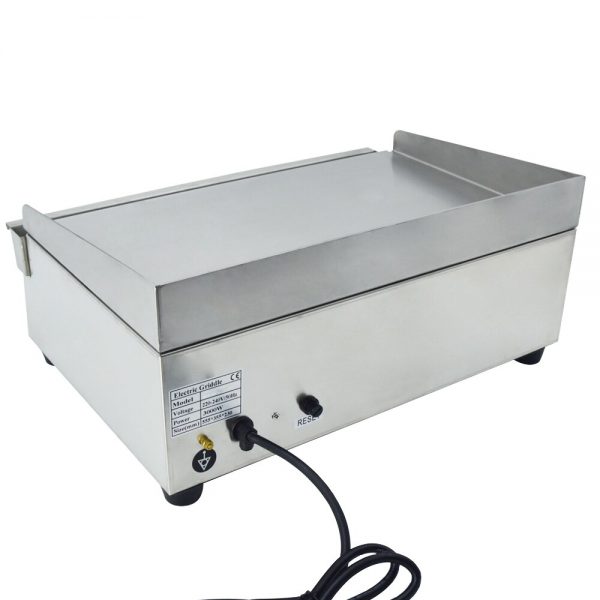 Electric Griddle Countertop Grill Adjustable Flat Top - Image 2