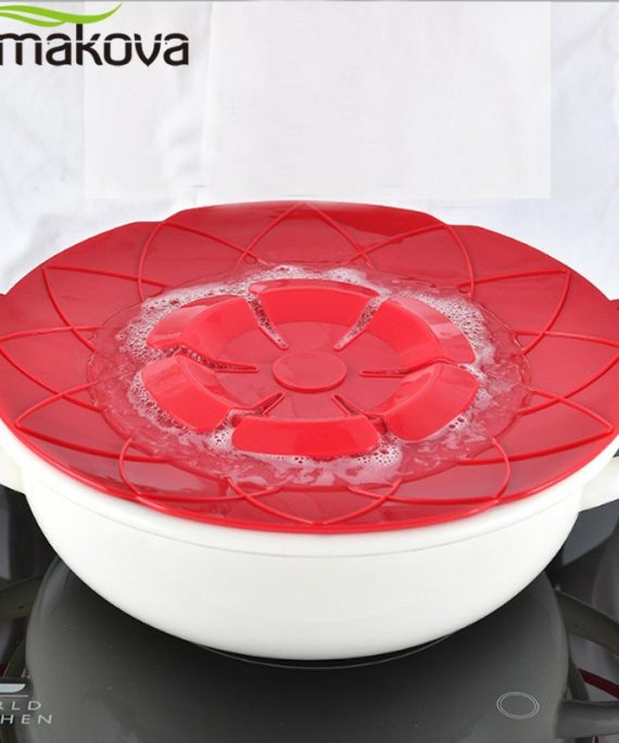 Spill Stopper Silicone Lid Cover Pot