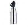 iSi Steel Soda Water Siphon, 1 Quart, Stainless/Black
