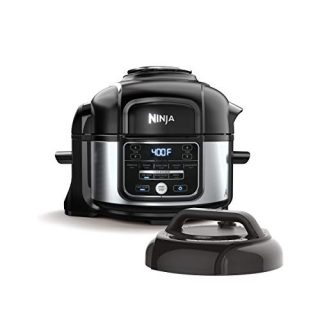 Pressure Cooker and Air Fryer with Nesting Broil Rack