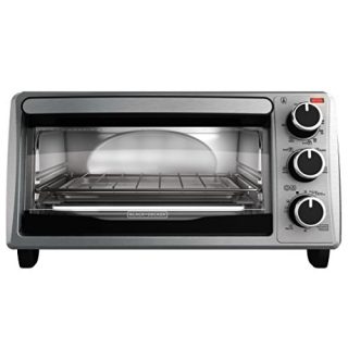 4-Slice Toaster Oven Black+Decker Black