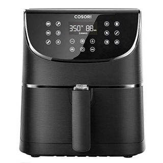 COSORI Air Fryer(100 Free Recipes Book), 1500-Watt Programmable Base for Air Frying, Roasting & Keep Warm, Electric Hot Oven Oilless Cooker,11 Cooking Presets, LED Touch Screen, 3.7QT