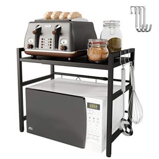 Microwave Oven Rack Shelf Expandable