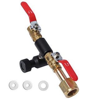 G1/2 CO2 Cylinder Refill Adapter Bottle Connector for Soda Maker Home Machine Co2 Tanks Sparkling Water Soda Water Seltzer，CO2 Tank Soda Maker Accessories