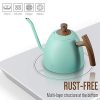 Pour Over Coffee Kettle With Fireproof Handle Gooseneck Kettle Tea Pot - Image 3