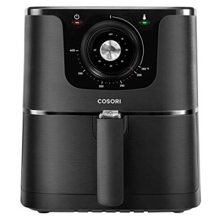 Air Fryer, Max XL 5.8-Quart, 1700-Watt Electric Hot Air Fryer Oven Oilless Cooker With Deluxe Temperature Knob Management, Nonstick Basket,Recipe Cookbook Included,ETL Listed.