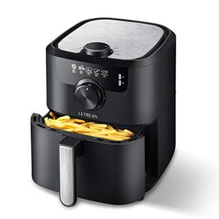 Quart Matte Finish Design Electric Hot Air Fryers Oven Cooker