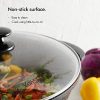 VonShef 7.4Qt Electric Wok with Lid – Adjustable Temperature Control - Image 7
